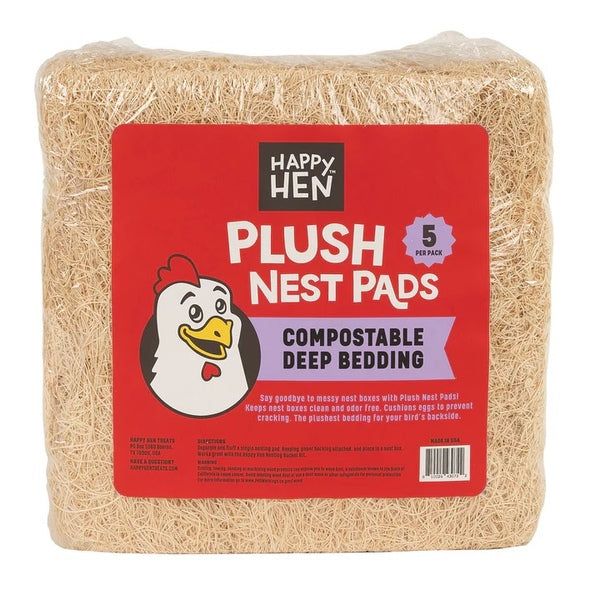 Happy Hen Plush Nesting Pads 5 Pack