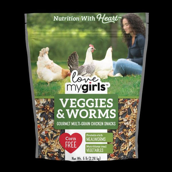 Love My Girls Veggies &amp; Worms - 5lbs.