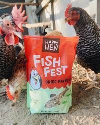 Happy Hen Fish Fest 10oz Chicken &amp; Quail Treats