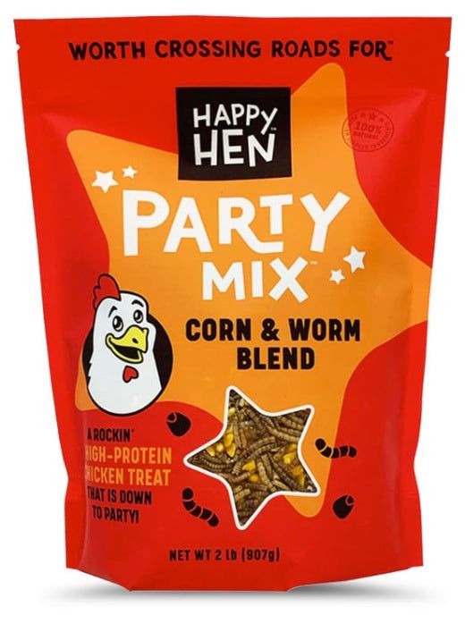 Happy Hen Treats Mealworm &amp; Corn Chicken Treat 2 lb