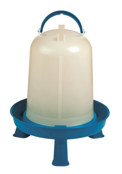 Miller Double-Tuf Waterer with Legs for Poultry 2 Gallon