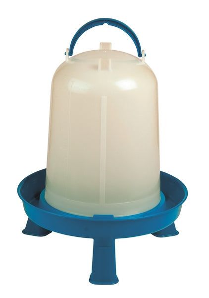 Miller Double-Tuf Waterer with Legs for Poultry 2 Gallon