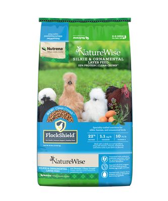 NatureWise Silkie and Ornamental 22% Layer Feed 30 lb