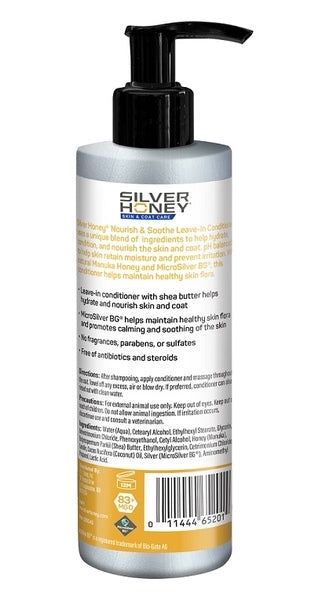 Silver Honey Leave in Conditioner Pump Bottle 16 oz