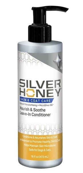 Silver Honey Leave in Conditioner Pump Bottle 16 oz