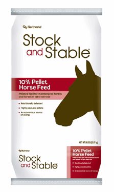 Stock &amp; Stable 10% Horse Pellet