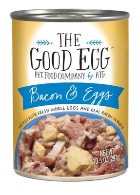The Good Egg Bacon &amp; Eggs Dog 10.5 oz can