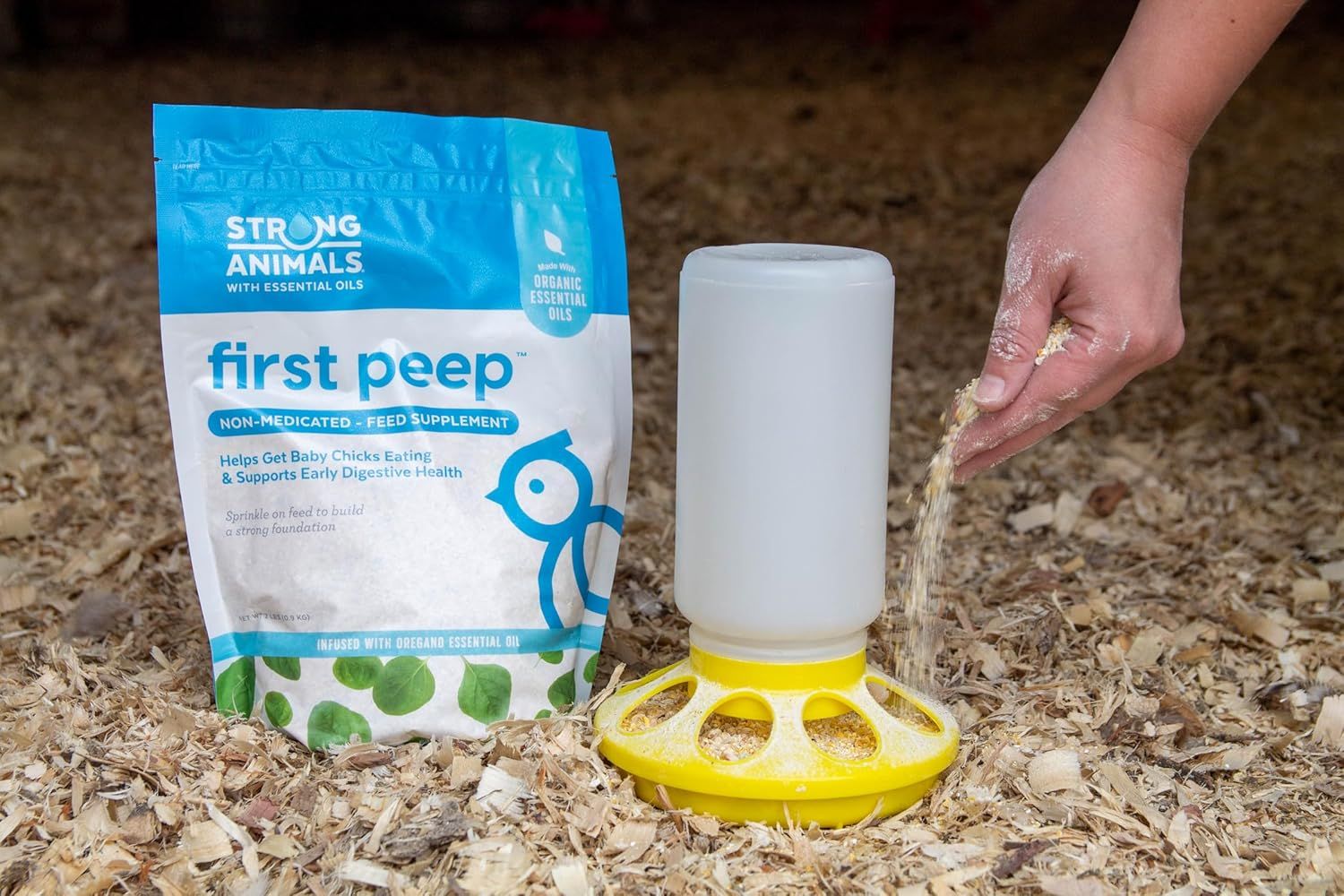Strong Animals First Peep Non Medicated Feed Supplement 2 lb