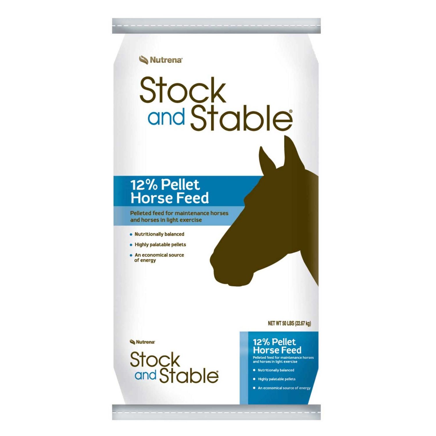 Stock &amp; Stable 12% multi-species Pellet 50 lb