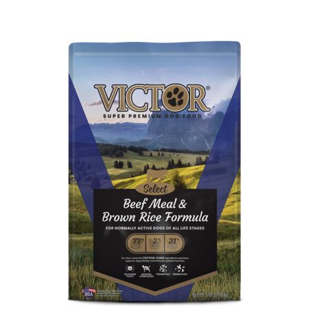 Victor Select Beef Meal &amp; Brown Rice Dry Dog Food, Size: 5 lb bag