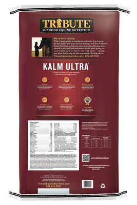 Tribute Kalm Ultra®, Pelleted, High Fat Horse Feed 12/12/12