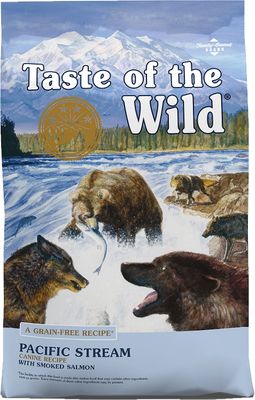 Taste of the Wild Pacific Stream Smoked Salmon Grain-Free Dry Dog Food