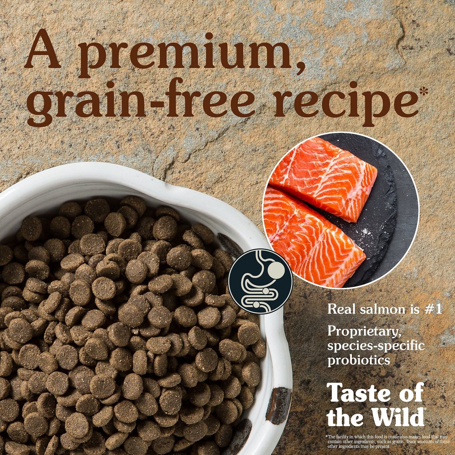 Taste of the Wild Pacific Stream Smoked Salmon Grain-Free Dry Dog Food