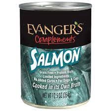 Evanger's Complements Salmon Wet Dog &amp; Cat Food Grain-Free