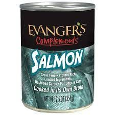 Evanger's Complements Salmon Wet Dog &amp; Cat Food Grain-Free