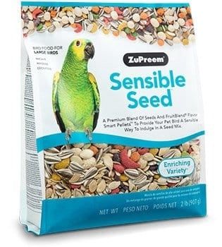 Zupreem Sensible Seed Food for Large Birds, 2-lb