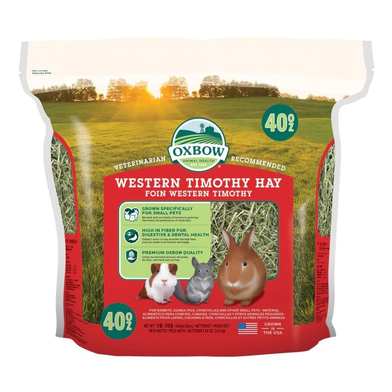 Western Oxbow Timothy Hay Various Sizes REWARDS PROGRAM BUY 6 GET 1 FREE