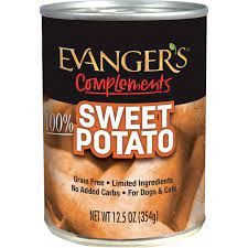 Evanger's Grain Free 100% Sweet Potato for Dogs &amp; Cats