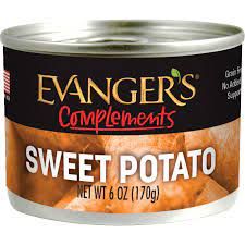Evanger's Grain Free 100% Sweet Potato for Dogs &amp; Cats, Size: 6 oz