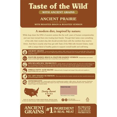 Taste of the Wild Ancient Grain Prairie Dog