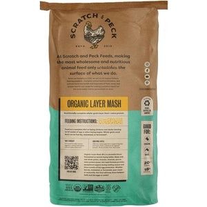 Organic Scratch and Peck Chicken Layer Mash