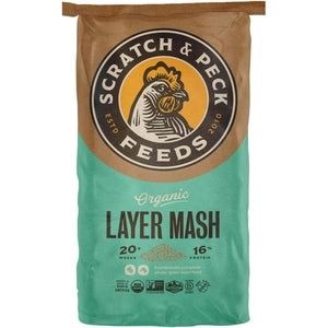Organic Scratch and Peck Chicken Layer Mash