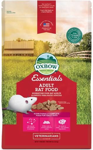 Oxbow Adult Rat Food *REWARDS BUY 6 GET 1 FREE*, Size: 3lb