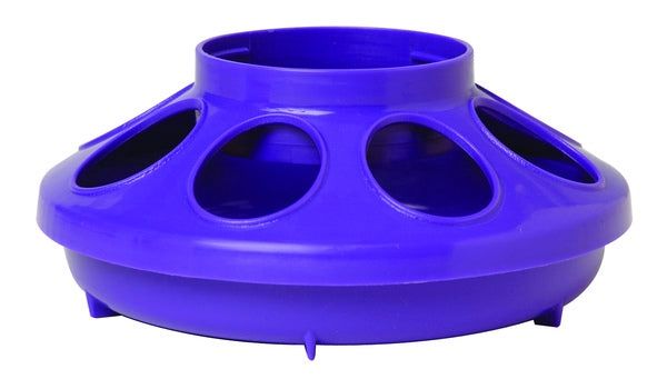 Little Giant 1 Quart Poultry Feeder Base Chicken Chick Feeder (Base Only)