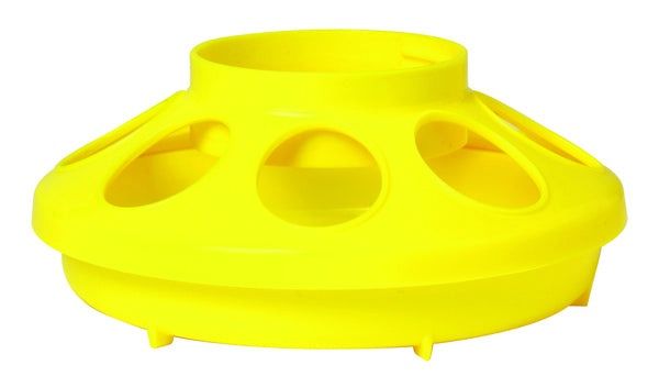 Little Giant 1 Quart Poultry Feeder Base Chicken Chick Feeder (Base Only)