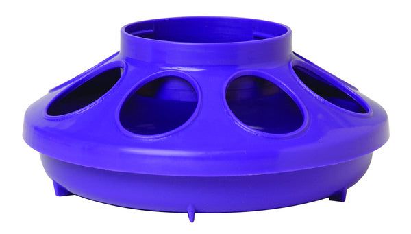 Little Giant 1 Quart Poultry Feeder Base Chicken Chick Feeder (Base Only)