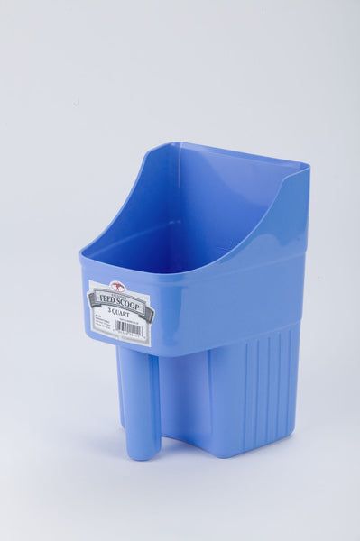 Miller Little Giant Plastic Feed Scoop 3 qt