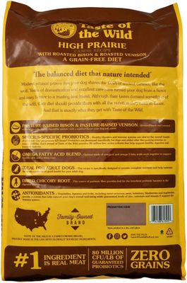 Taste of the Wild High Prairie Roasted Bison &amp; Venison Dog Grain Free Dog Food