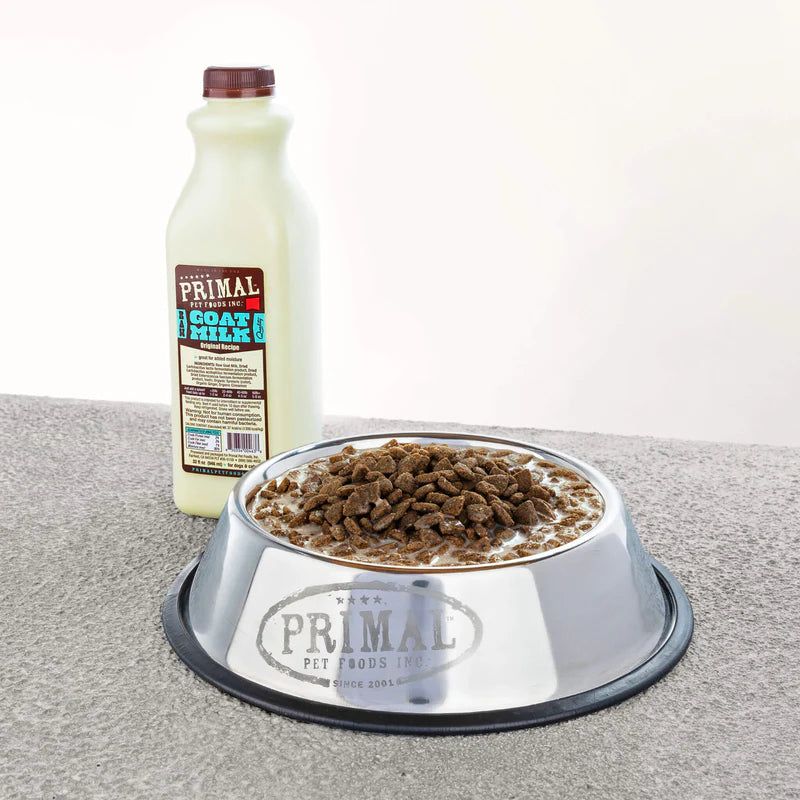 Primal Frozen Goat Milk Multiple Sizes Available Plain, Size: Half Gallon, 64 oz