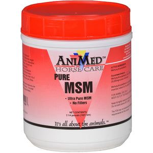 AniMed Pure MSM Horse Supplement, Size: 2.25-lb tub