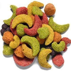 ZuPreem FruitBlend with Natural Fruit Flavors Large Bird Food, Macaws, Amazons, Cockatoos
