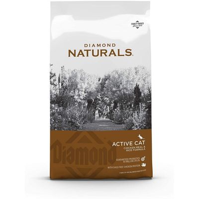 Diamond Naturals Active Chicken Meal &amp; Rice Formula Dry Cat Food