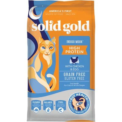 Solid Gold Indigo Moon with Chicken &amp; Eggs Grain-Free Dry Cat Food