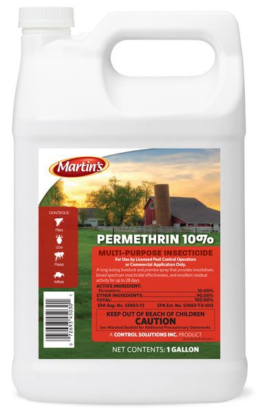 Martin's Permethrin 10%, Size: 1 Gallon