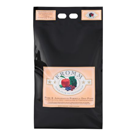 Fromm Four Star Pork &amp; Applesauce Dry Dog Food, Size: 4 lb bag