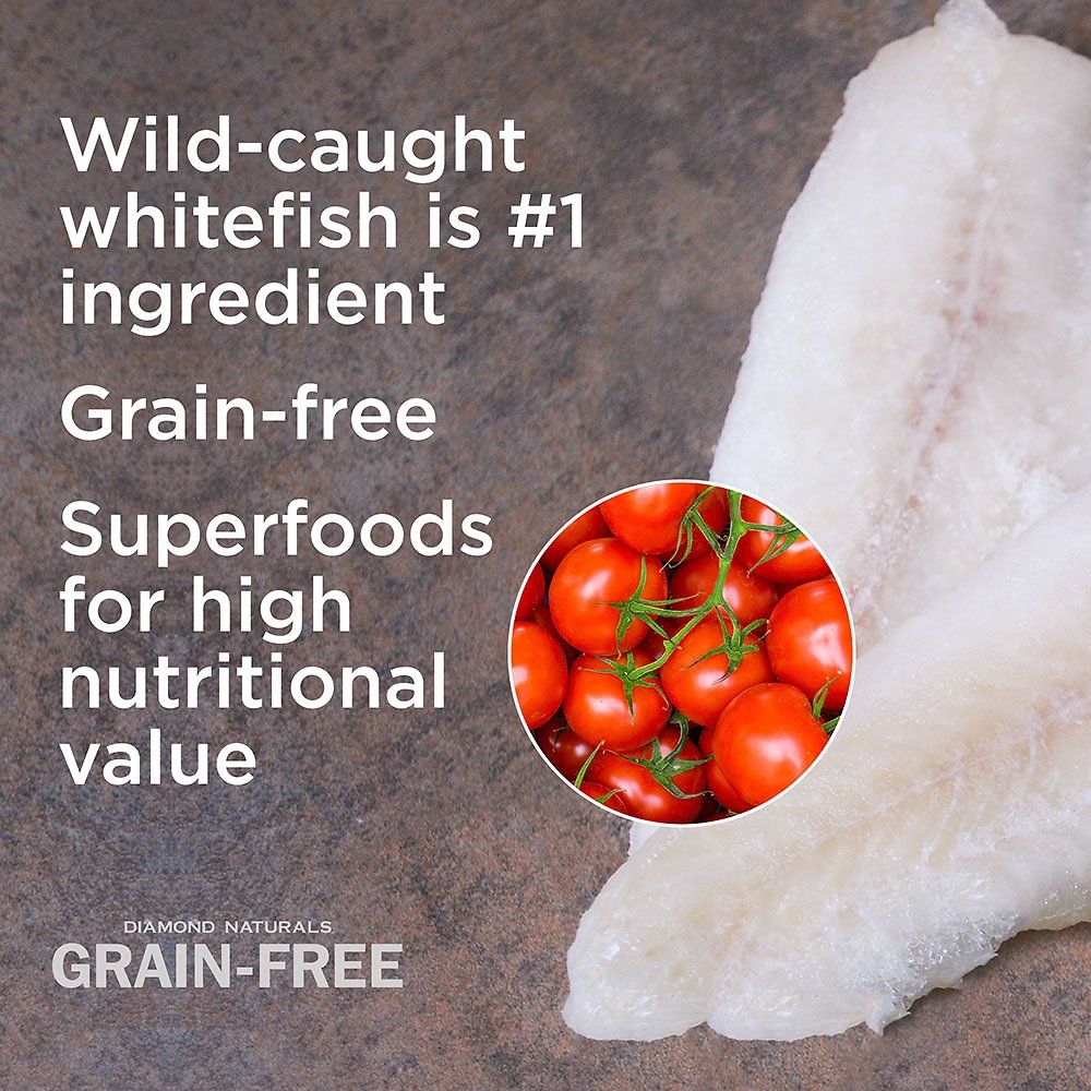 Diamond Naturals Grain-Free Whitefish &amp; Sweet Potato Formula Dry Dog Food