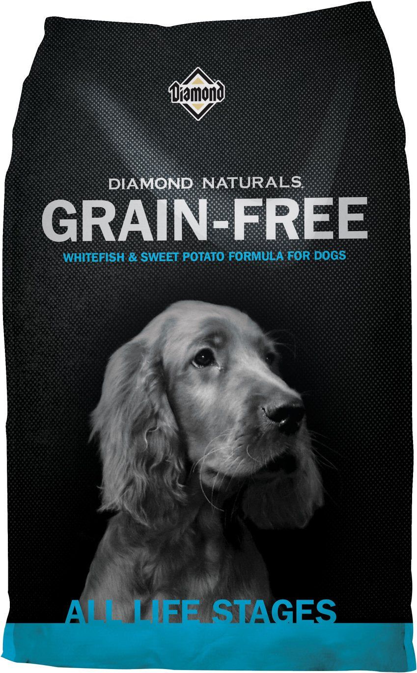 Diamond Naturals Grain-Free Whitefish &amp; Sweet Potato Formula Dry Dog Food, Size: 5Lb