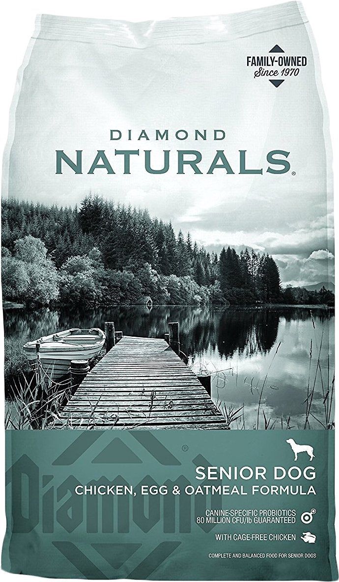 Diamond Naturals Senior Formula Dry Dog Food, Size: 6Lb