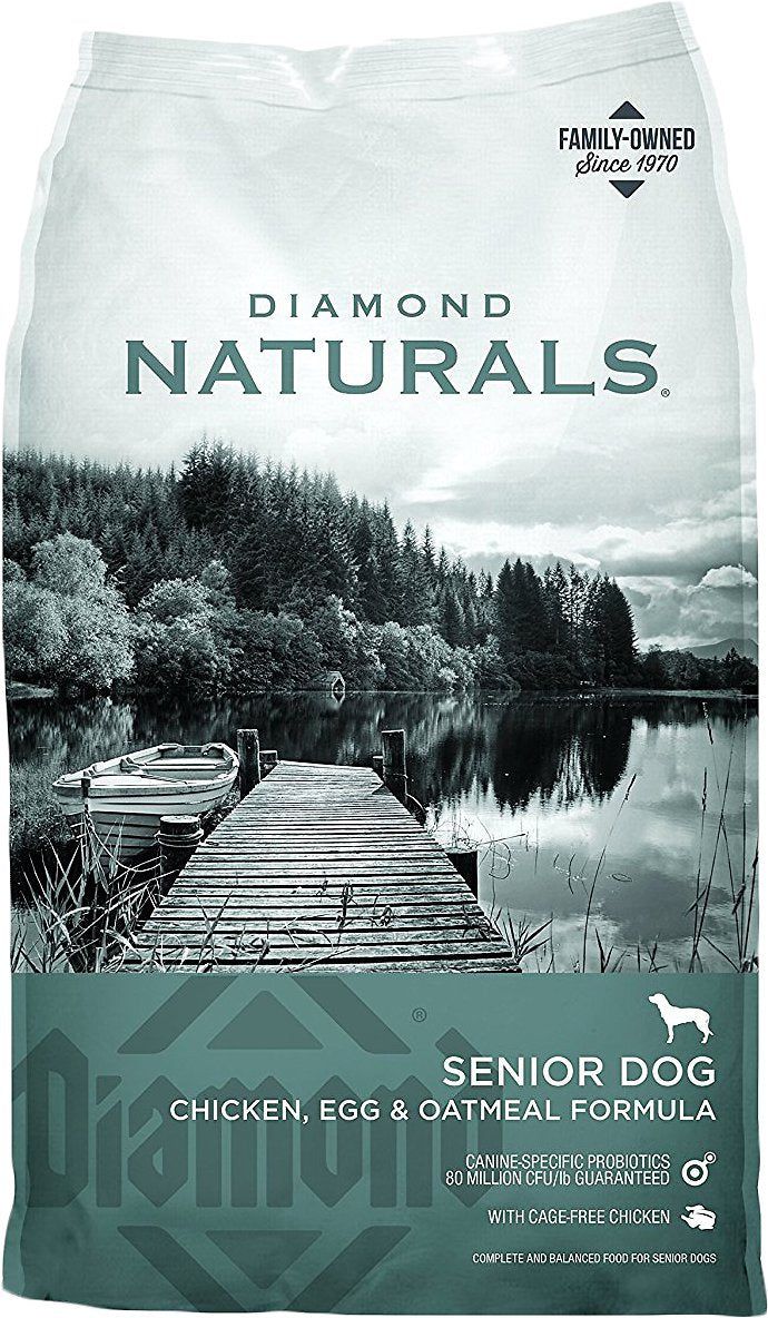 Diamond Naturals Senior Formula Dry Dog Food, Size: 6Lb