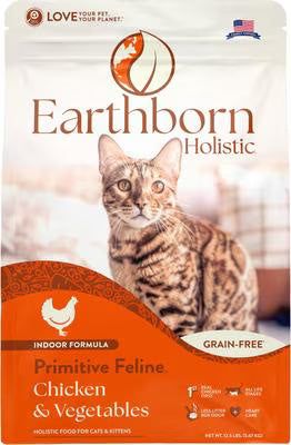 Earthborn Holistic Primitive Feline Grain-Free Dry Cat Food, Size: 5 lb bag