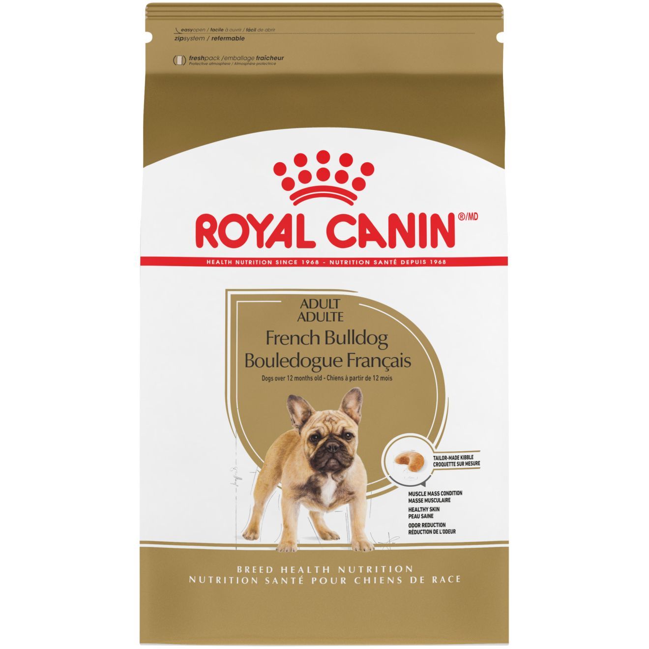 Royal Canin Breed French Bulldog, Size: Adult 17 lb Bag