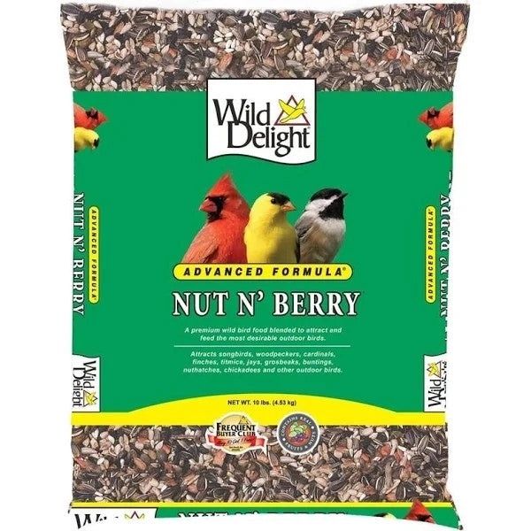 Wild Delight Nut n Berry Wild BIrd Feed Multiple Sizes available