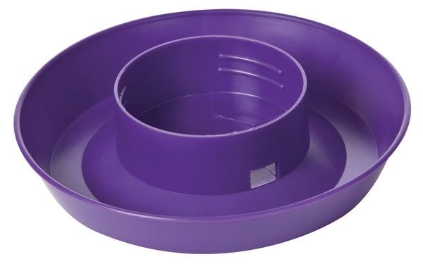 Miller Little Giant Screw on Drinker Base 1 qt Assorted Colors