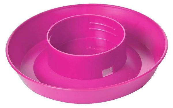 Miller Little Giant Screw on Drinker Base 1 qt Assorted Colors