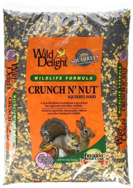 Wild Delight Crunch N Nut Squirrel Food, Size: 8lb
