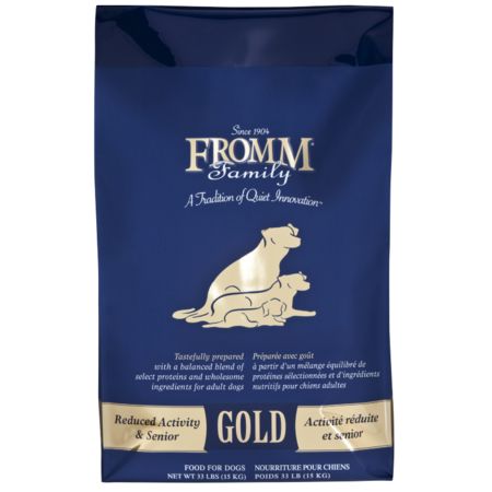 Fromm Gold Reduced Activity Senior Dog Dry, Size: 5 lb bag